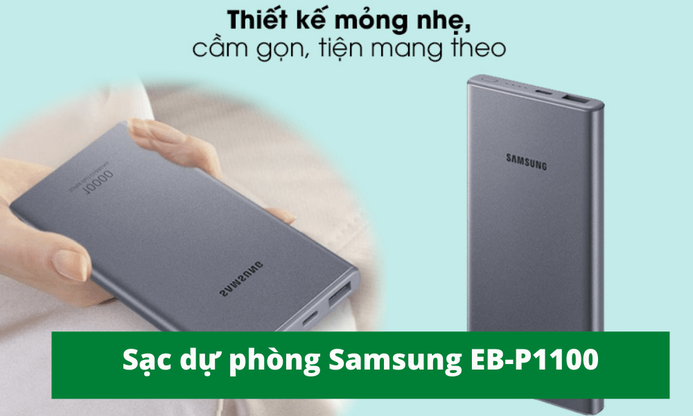 Sạc dự phòng Samsung EB-P1100